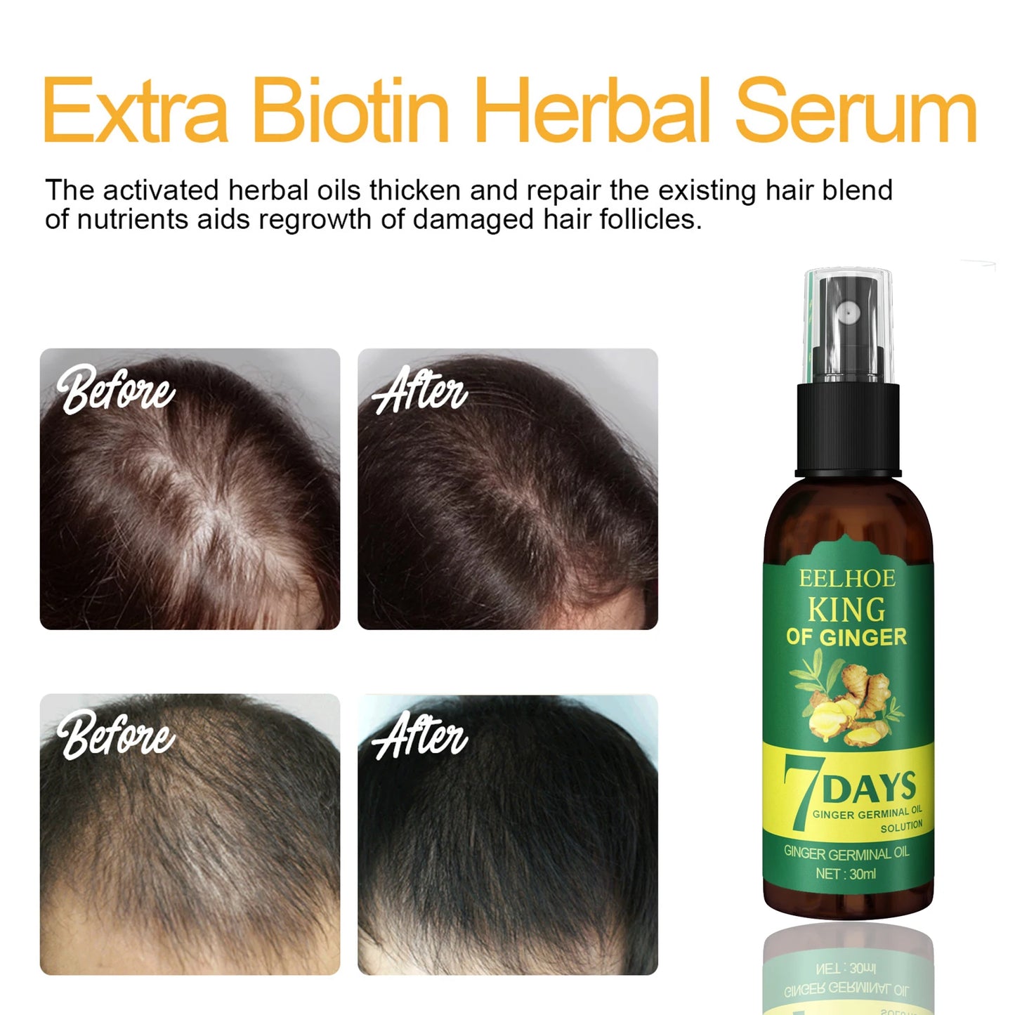 Ginger Care Hair Spray