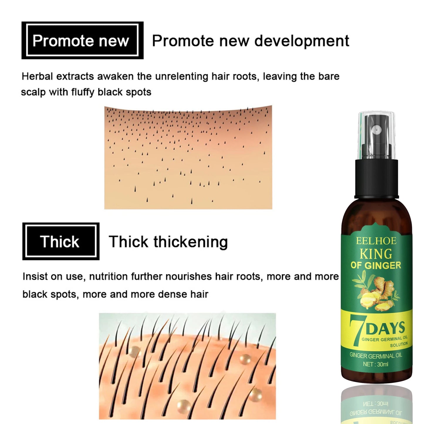 Ginger Care Hair Spray