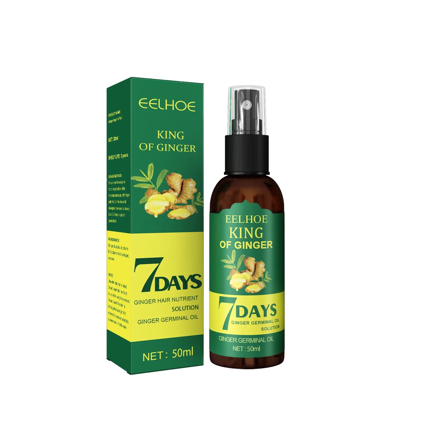 Ginger Care Hair Spray